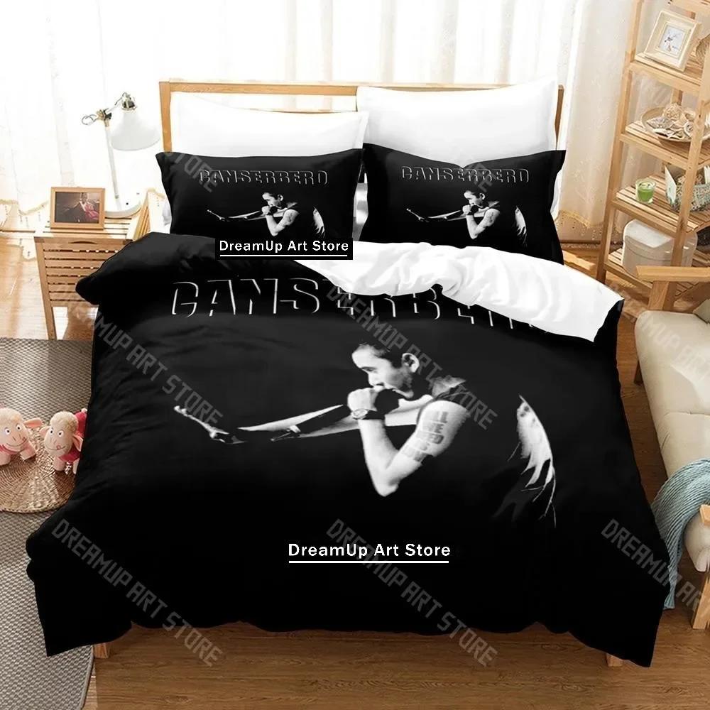 3D Print Canserbero Bedding Set Single Twin Full Queen King Size Bed Set Adult Kid Bedroom Duvetcover Sets Anime Bed