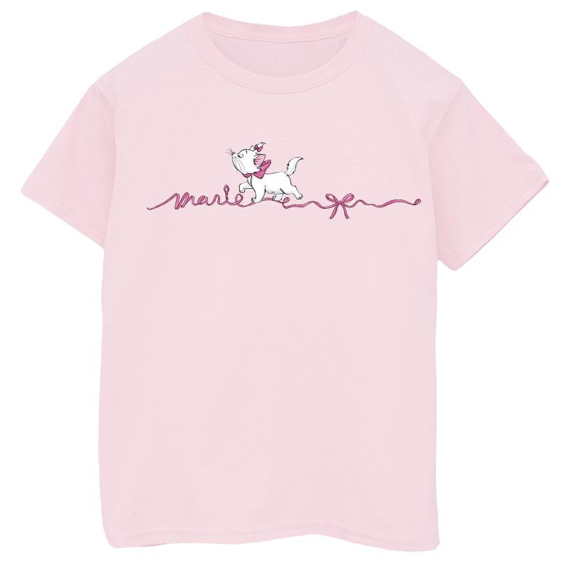 The Aristocats Girls Marie Ribbon T-Shirt