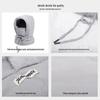 Winter Cycling Fleece Hat with Ear Protection and Face Mask