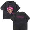 Omar Courtz Por Si Manana No Estoy Album 2026 Tour Print Vintage Washed T Shirt Men Women Aesthetic Trend Cotton Loose T-shirts