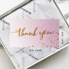 50PCS Thank You Cards Small Business Gift Cards Wedding Thank You Card HK01