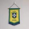 Football Club Double-sided Composite Material Pentagonal Hanging Flag