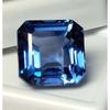 Natural Blue Aquamarine Asscher Cut 13-15 Ct Beautiful Certified Loose Gemstone