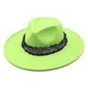 Style Wool Felt Hat With Large Brim For Men Women Winter Autumn Casual Outdoor Wear