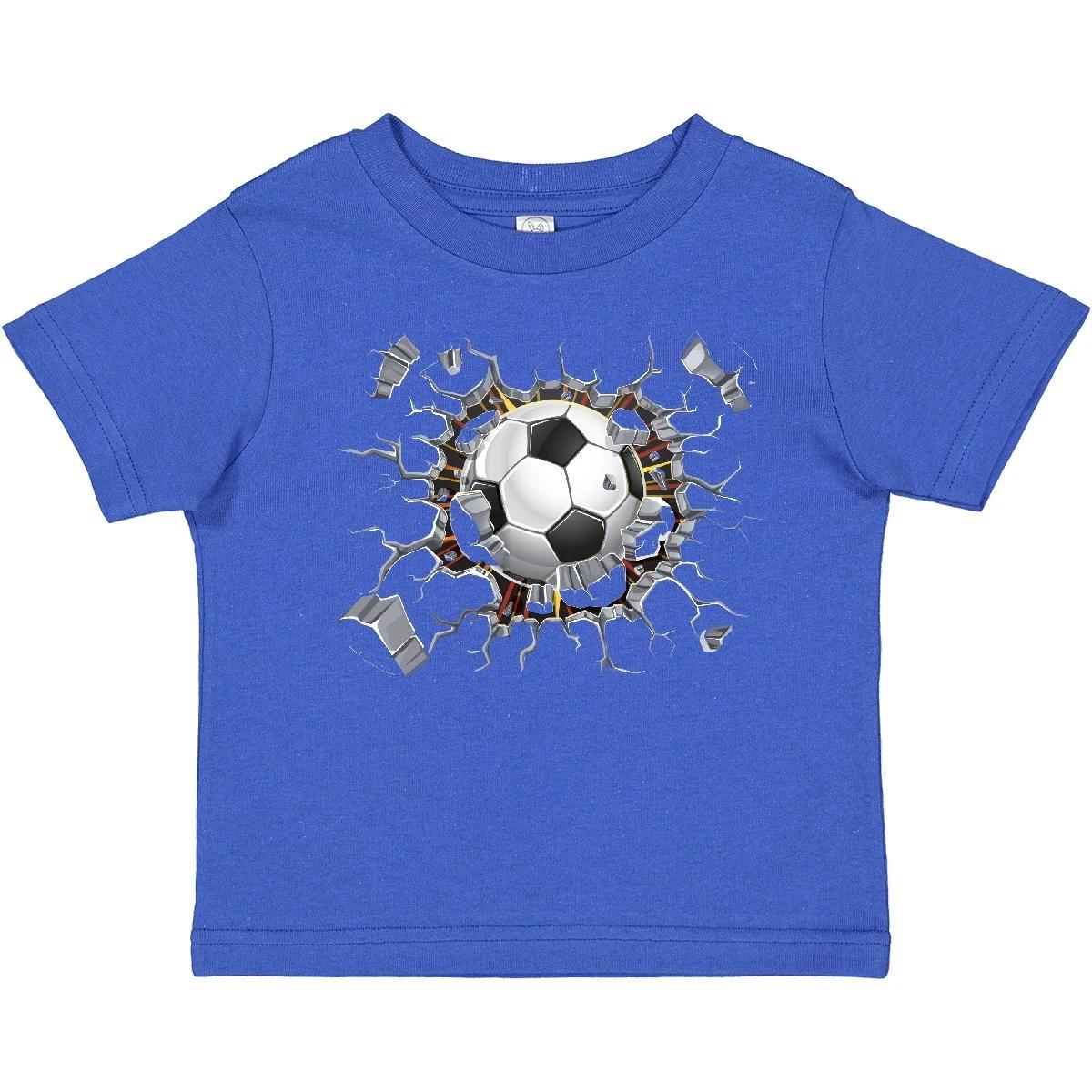 Inktastic Soccer Breakthrough Toddler T-Shirt Football Futbol Crash Sports Sport 110