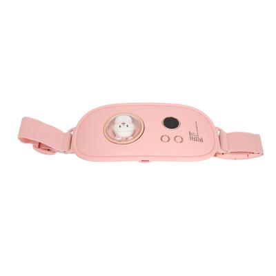 Menstrual Heating Pad Vibration Massage Fast Heating Various Adjustable Modes Portable Waist Heating Pad for Period Cramps
