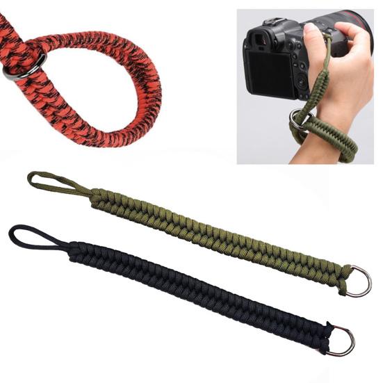 Handmade Woven Camera Wrist Strap with Safer Connector 50Kg Load-bearing Universal Fit Camera Hand Strap Wrist Lanyard
