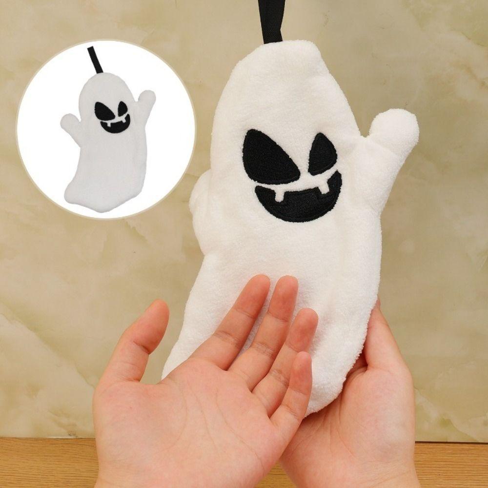 Coral Velvet Halloween Towels Soft Bathroom Wash Facecloth New Hand Towel