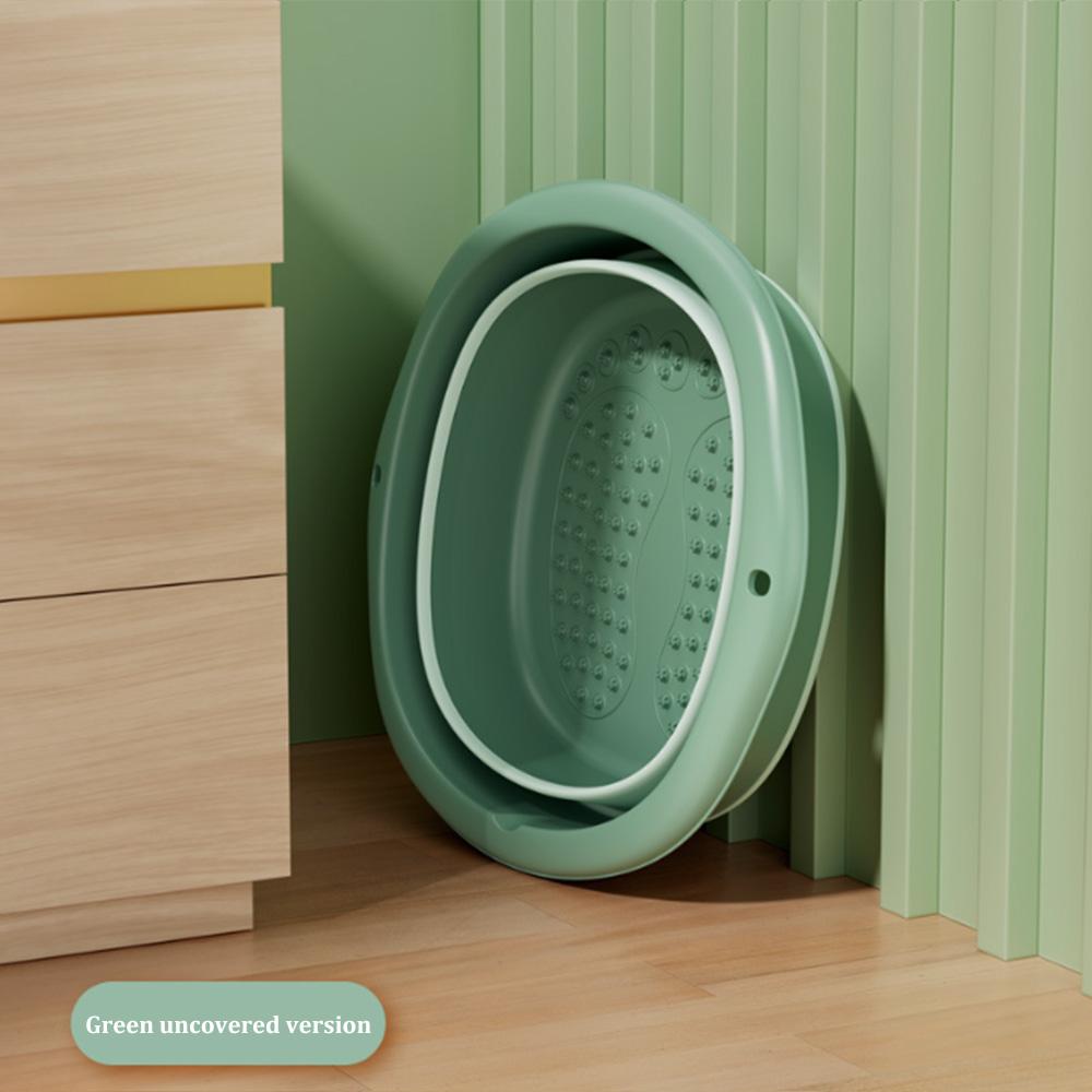Foldable Footbath Massage Bucket Soaking Bucket Folding Basin Spa Foot Bath Bucket Household Sauna Bathtub Pedicure Bath Bathtub