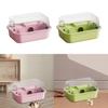 Large Hamster Cage Clear Hamster Habitat for S Small Animals Hedgehog