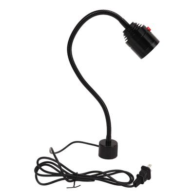 LED-Werkzeugmaschinenlampe, magnetischer Sockel, flexibler Schwanenhals, 900 lm, Metall, LED-Maschinenarbeitsleuchte