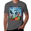 Joan Miro Garden Tshirt Blanks Customs Unisexs Graphic Tshirts Anime