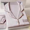 QUEEN.EASY Practical Ice Silk Pajamas for Men, Summer High-Quality Home Wear Set, Gift for Husband Or Father