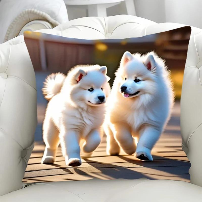 Car Living Room Sofa Cushion Cover Wildlife Pattern Luxury Home Decor Pillow Cover