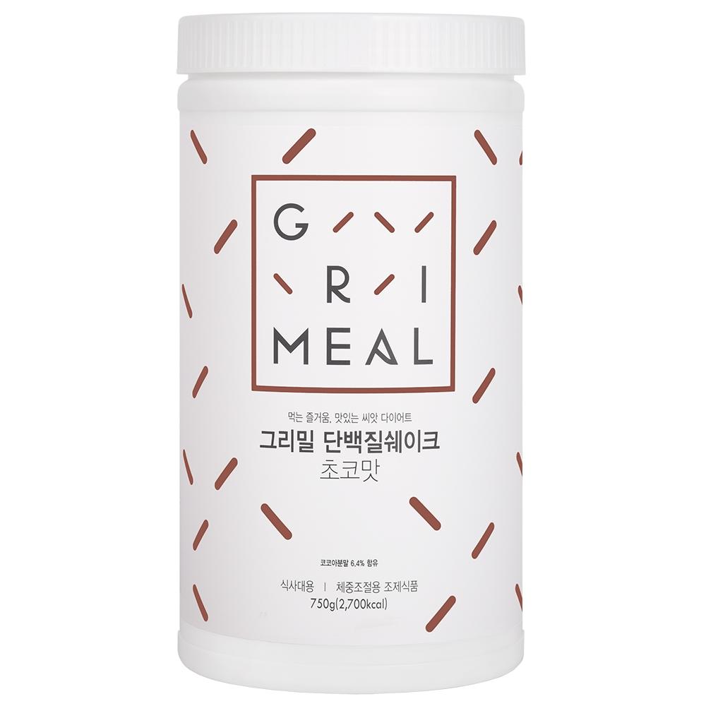 Grimil Протеиновый коктейль со вкусом шоколада 750 г Диетическая ...