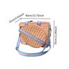 Tennis Shoulder Bag Racket Holder Lightweight Tote Multifunctional Zipper Closure