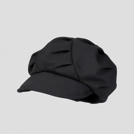 Women Retro Newsboy Hat Cap Baker Boy Beret Cabbie Folding Cotton Summer Hat