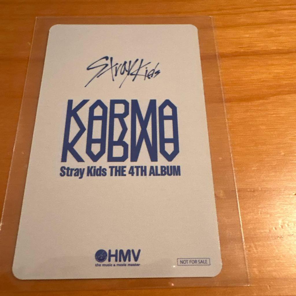 [USED] EXHIBITION straykids venue limited trading card with bonus