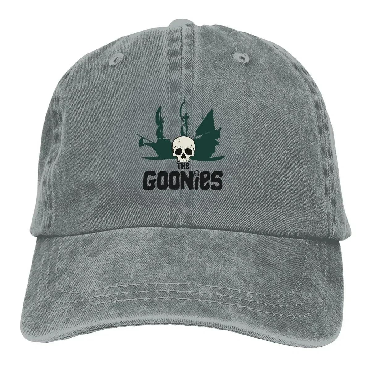 

Pure Color Dad Hats Cool Womens Hat Sun Visor Baseball Caps The Goonies Movie Peaked Cap Adjustable& 8Y