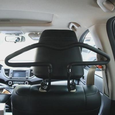 Perchero portátil multifuncional para coche con percha de acero inoxidable