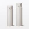 MUJI Vacuum Insulated Insulated Gray 76049111 Bottle, One-Touch Type, 500mL, Beige,