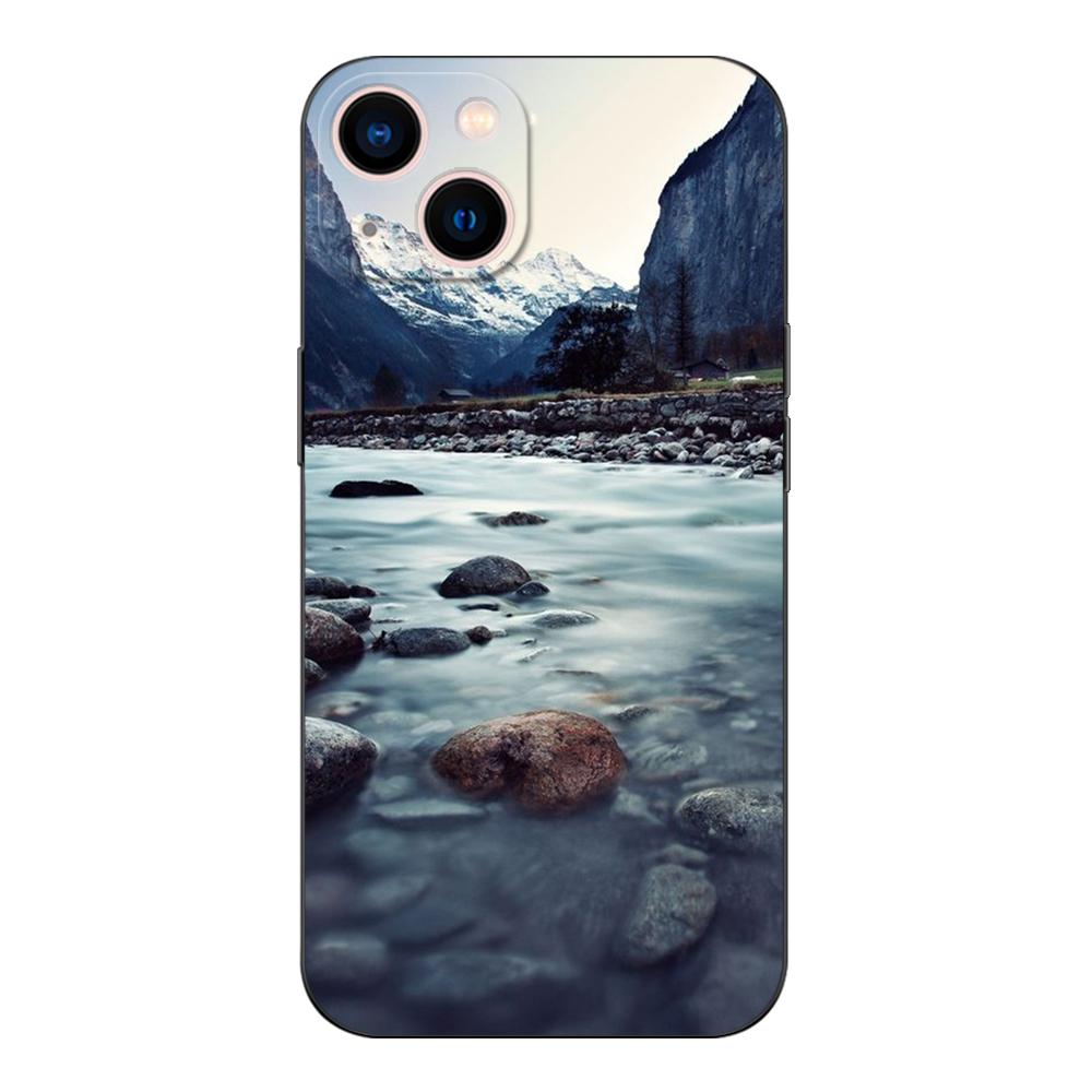 

Черный чехол TPU для Xiaomi mi 10 10T NOTE 10 9 A3 lite 9T PRO Чехол горный природный пейзаж Xiaomi mi 9 Lite