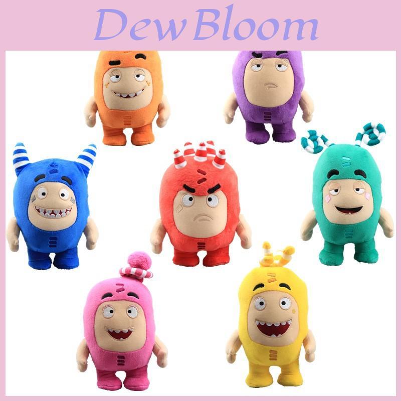 Oddbods Peluche Morbido Coccoloso da 18cm Newt Bubbles Pogo Zee Jeff Fuse Slick Per un Comfort Accogliente