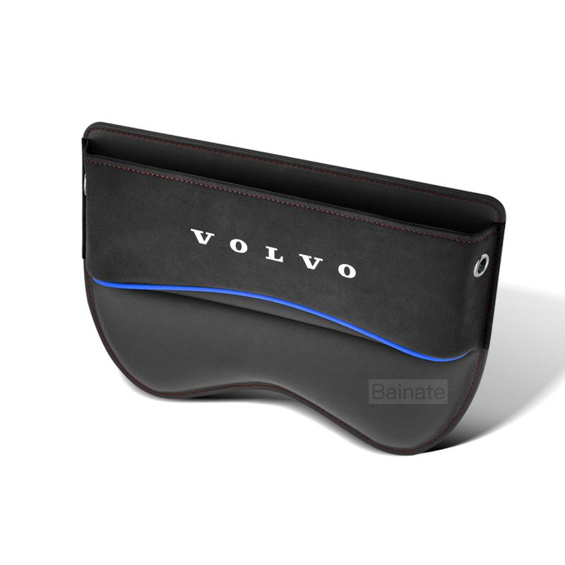 Car Seat Crevice Storage Box Gap Slot Organizer For Volvo XC40 XC60 XC70 XC90 V40 V50 V60 V90 S40 S60 S80 S90 Car Accessories
