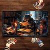 Wizard Rat Playmat MtgTcg Tabletop Game Mat Magic Party Playmat Durable Rubber For Games 35x60cm Mouse Pad Pc Offices Desk Mats
