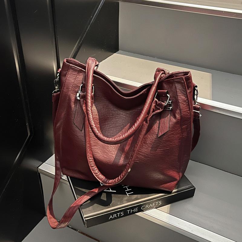 Commuter Women's Bag Retro Large Capacity Simple All-matching Women's Single Shoulder Tote Bag