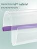 A4 Morandi Gradient Thickened Transparent Document Folder for Students