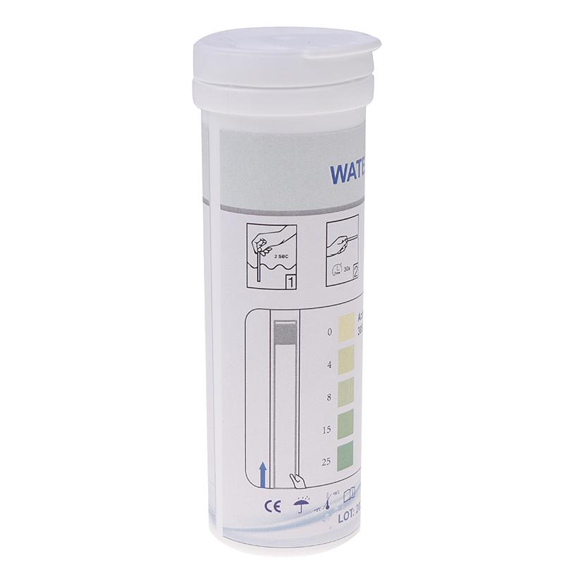 50Pcs/Pack Active Oxygen Detection Test Strips For Test Swimming Pools Water Test Strips For Fishpond Detecting Water Pollution