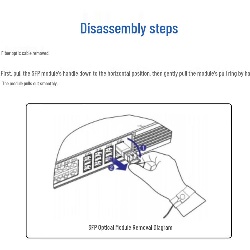 Ruijie Industrial Gigabit SFP Transceiver Module Pair (CN version)