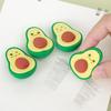 Office Supplies Cute Expression Avocado Shape Eraser Student Kawai Stationery End of Term Christmas June 1 Gifts Prizes Rewards