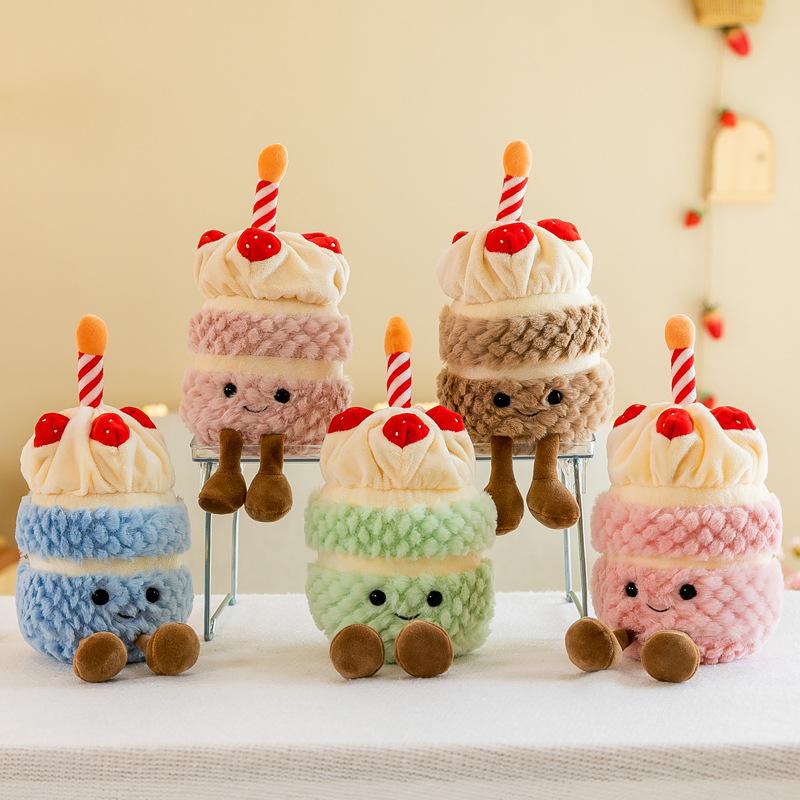 

Creative Tulip Potted Plush Toys Cub Machine Birthday Cake Doll Night Market Stall Home Decoration 23cm (0.12kg)