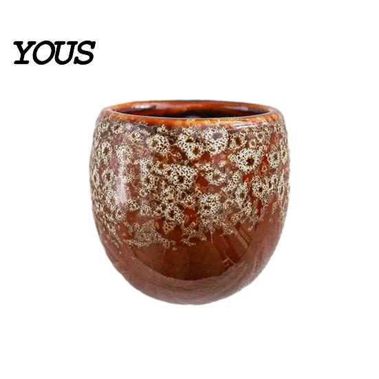 Locker Magnet Mini Ceramic Vase Refrigerator Magnet, 3D Chinese Style Flower Kitchen Decoration Fridge Home Office