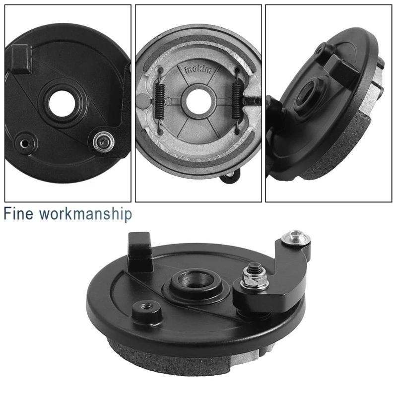 Front Wheel Drum Brake and Rocker Arm Heat Resistance Drum Brake Cover Electric Scooter Skateboards Part Enduring