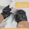 Smart Heated Half-Finger Gloves for Office, Gaming, Riding, and Motorcycling