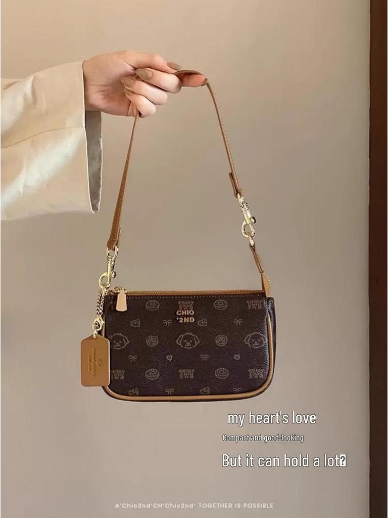 Nanfeng Chio 2. Brot Welpe Amber Icing Achsel Umhängetasche für Frauen