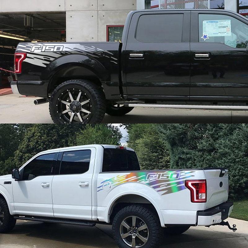 Ford Raptor F150 Pickup Car Stickers for Body Modification and Trunk Decoration.