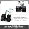 Oyviny  4 Way Trailer Wiring Harness 55540 For 2003- Chevy Express/GMC Savana 1500, 2500, 3500, 4 Way Trailer Light Wiring Kit Express Trailer