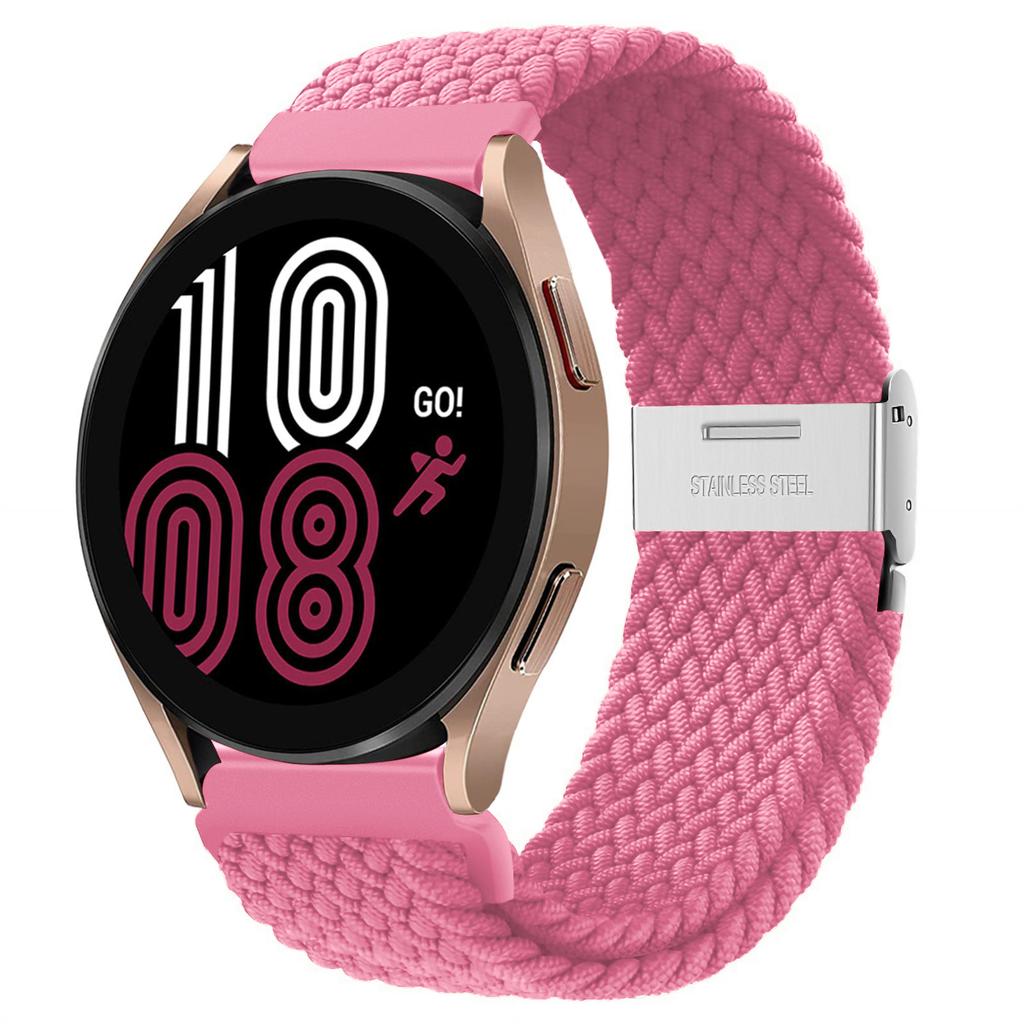 20/22mm Band for Samsung Galaxy Watch 6/5/pro/4 46mm/42mm/active 2 Gear s3 braided Elastic bracelet Huawei GT/2/GT2/3 Pro strap
