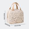 1pc Ink-wash Pattern Insulation Bag Large Capacity Portable Bento Bag Outdoor Travel Hand-held Lunch Bags Household Picnic Bag