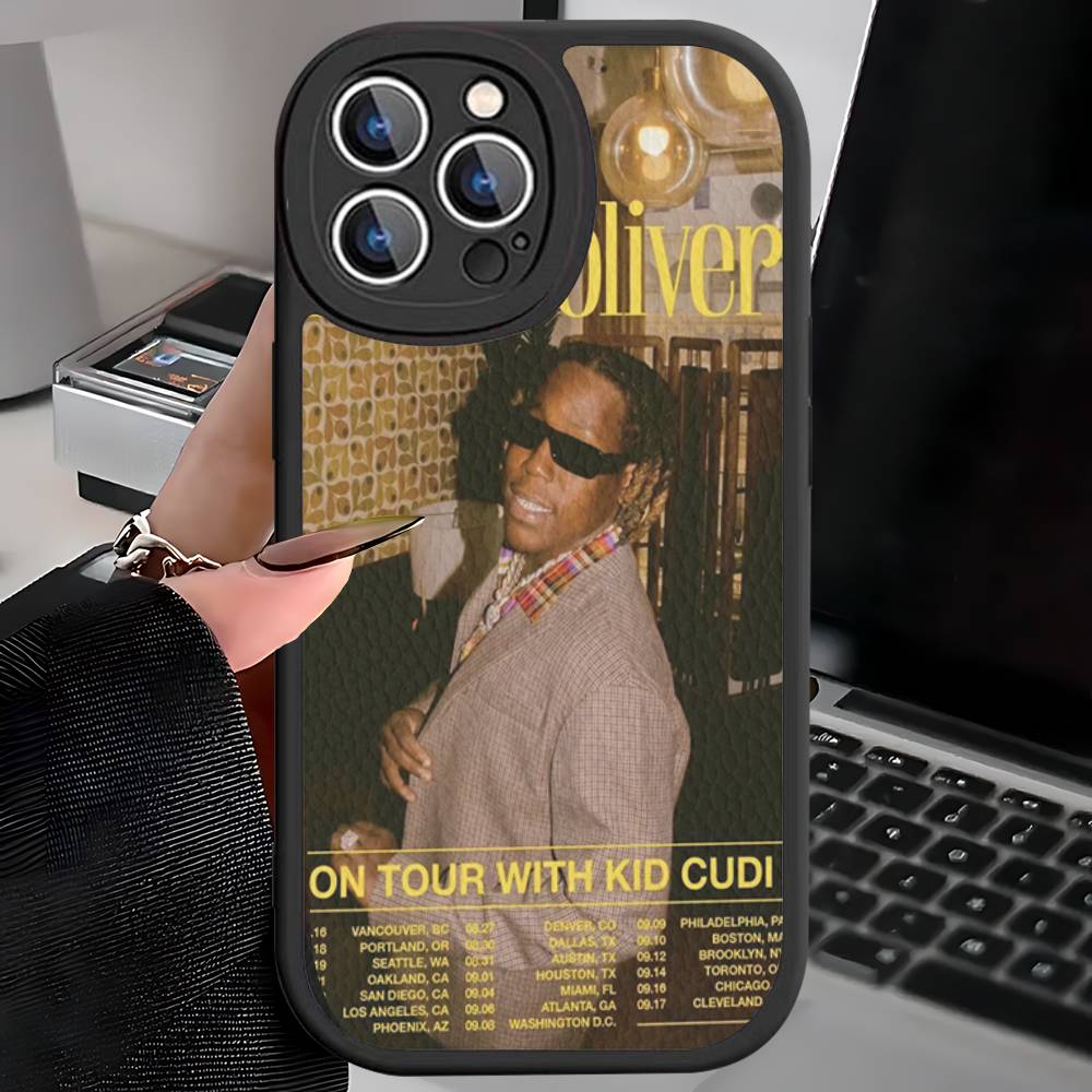 Rapper Don Toliver Phone Case For IPhone 16 15 14 13 12 11 Pro Max Plus 16E Soft Leather Cover
