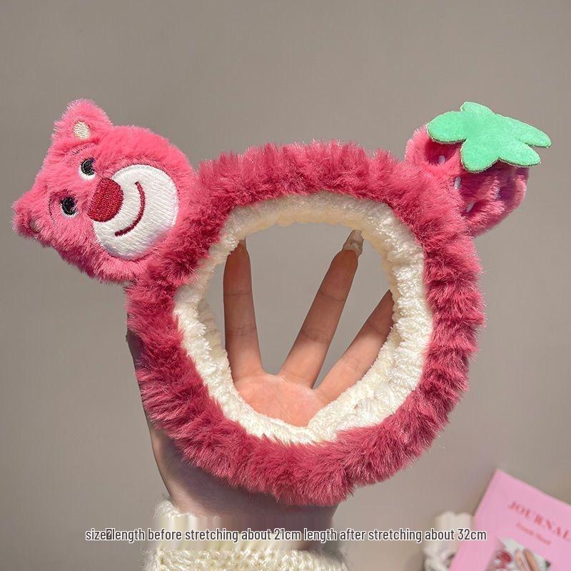 Cute Cartoon Face Washing & Makeup Headband for Women