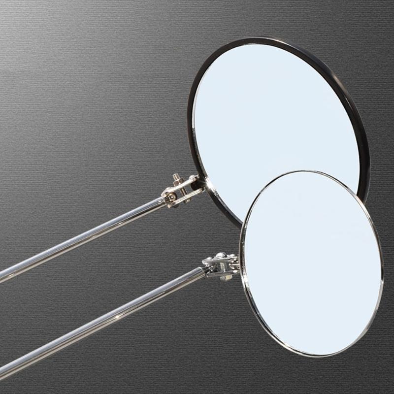 Flexible Telescoping Automotive Underbody Inspection Mirror Adjustable 360 Degree Swivels Inspection Mirror