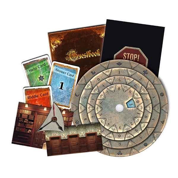 Jeu de société - le sinister mansion - puzzle - niveau intermédiaire - 1 joueur ou plus