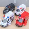 Classic Fire Truck Car Model Zinc Zinc Alloy Inertial Vehicle Toys Vehicles Carrier  Gift for Boy