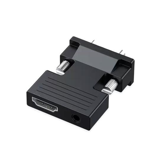 VGA Converter No Audio Output Support Driver Required High-Resolutions Widely Compatible Plug-and-Play TV