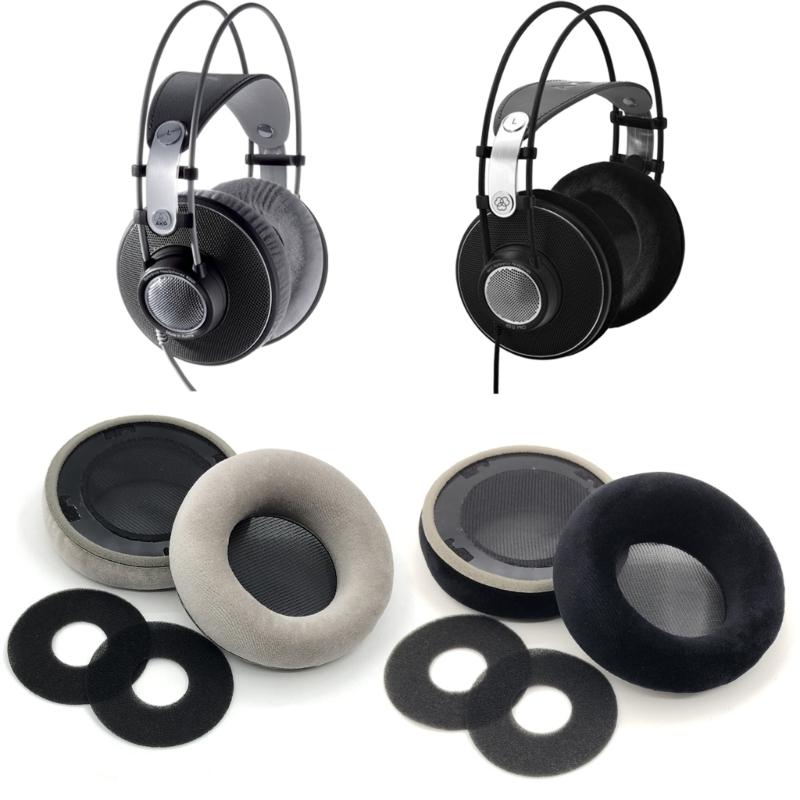 Qualified Repair Headset Sponge Earmuffs forAKG K601 K701 K702 Q701 702 K612 Headphone Isolate Noise Covers